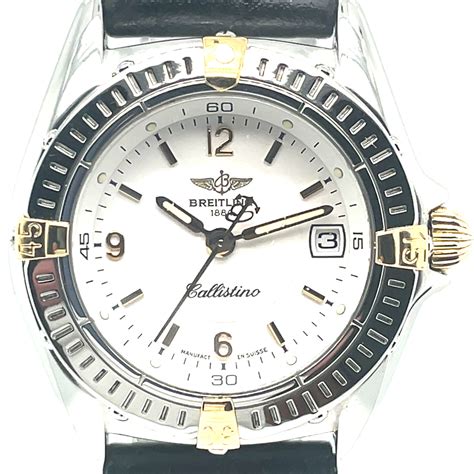 breitling gold mit blauem zifferblatt model|Breitling Callistino Stahl / Gold blaues Zifferblatt mit for $1,004 .